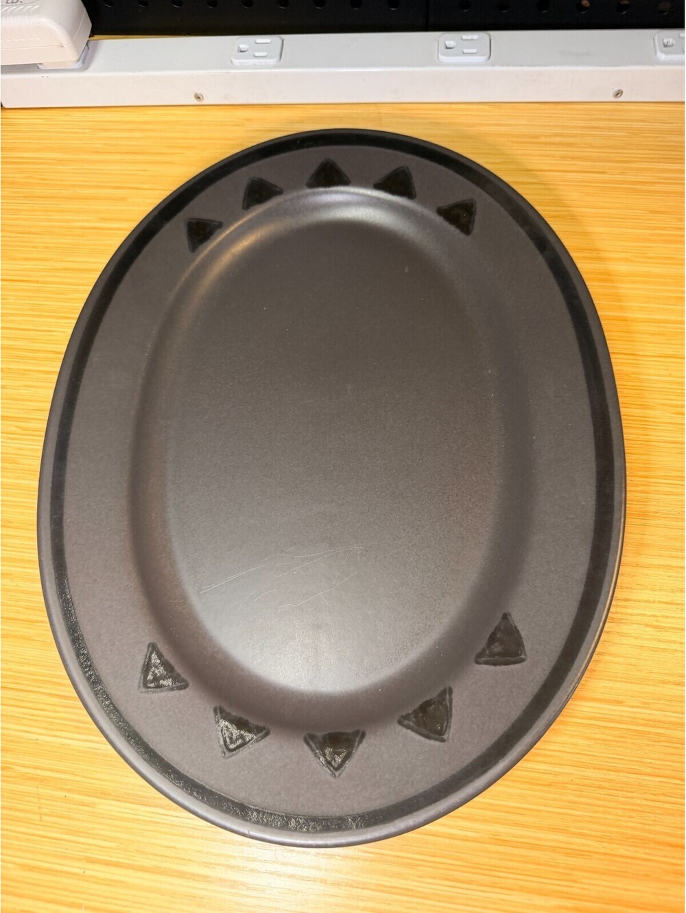 Pfaltzgraff Midnight Sun 14.5" X 10 .75" Oval Serving Platter VTG